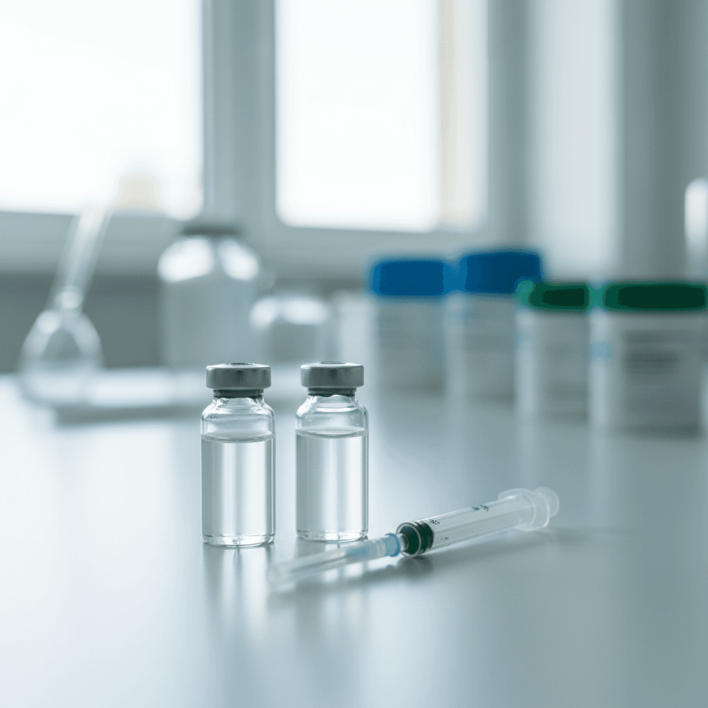Photograph illustrating mots-c dosing guide — reconstitution, benefits, half-life