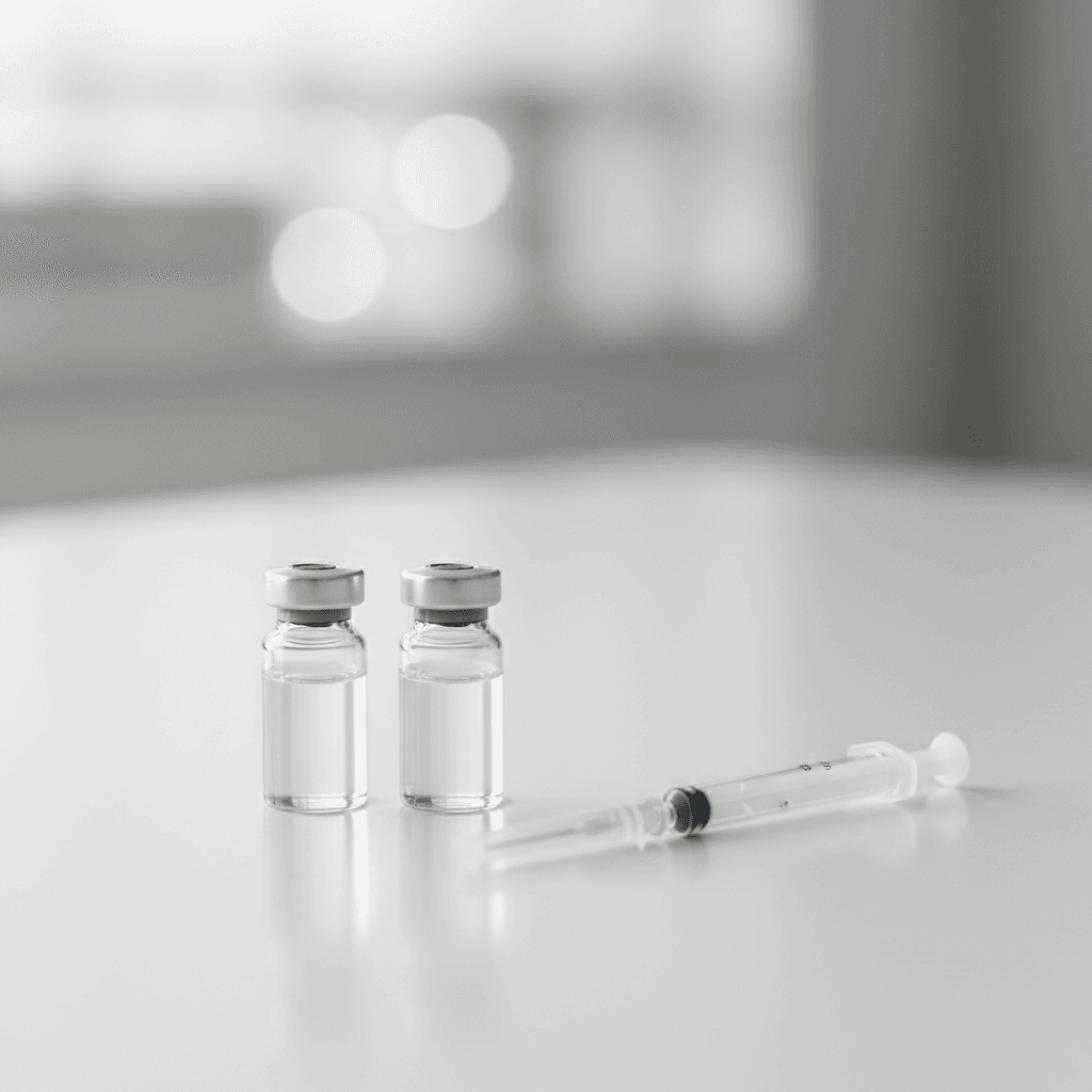 Photograph illustrating semax dosing guide — nasal & subq nootropic protocols